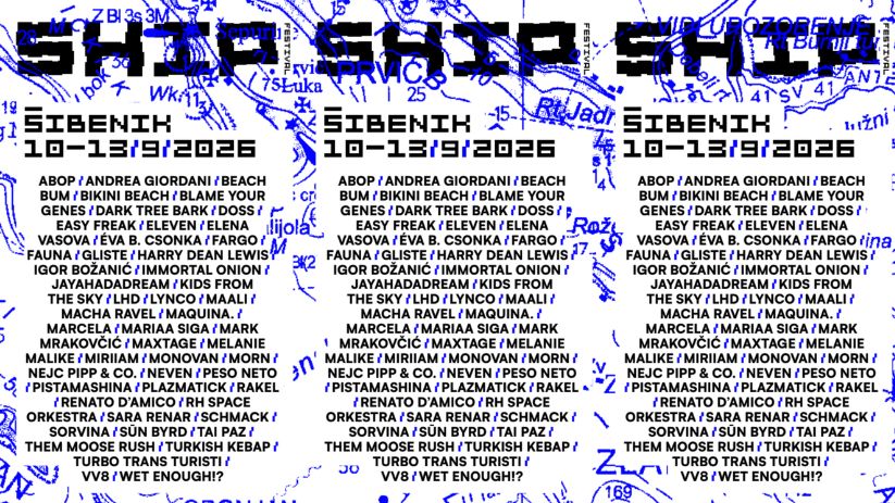 SHIP COMPLETES THE LINE-UP: 16 FINAL ACTS ANNOUNCED